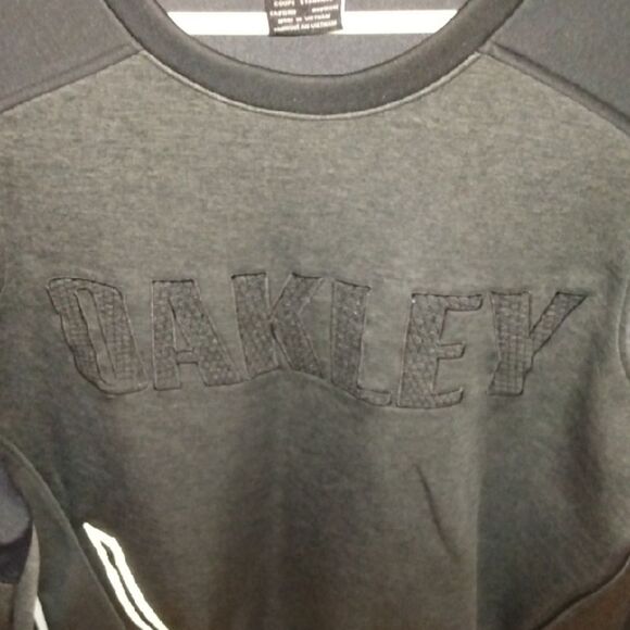 Oakley Charcoal and Black Crewneck - Picture 2 of 4